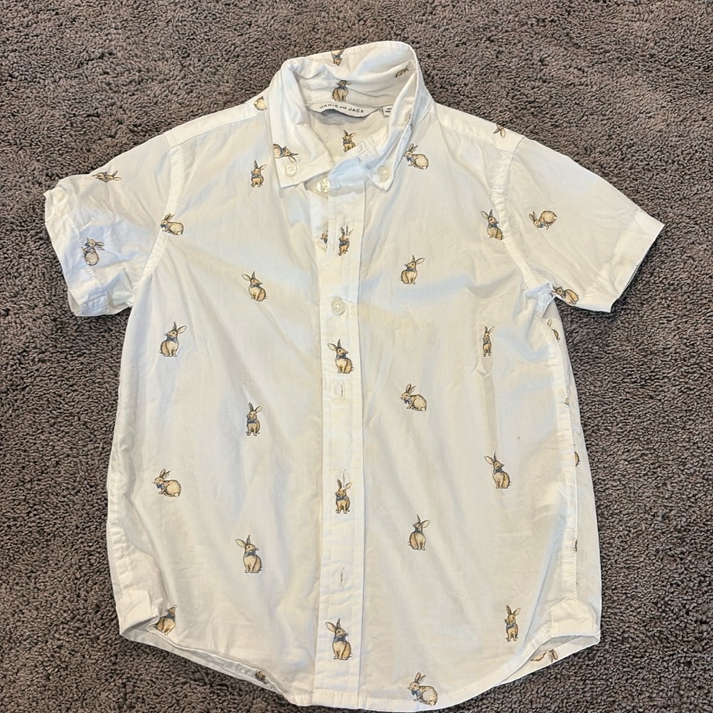 Janie and Jack spring/easter shirt